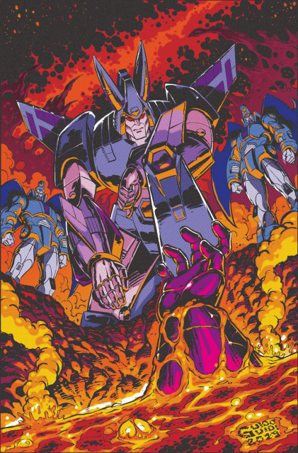 The Transformers #9 (10 Copy Guidi Cover)