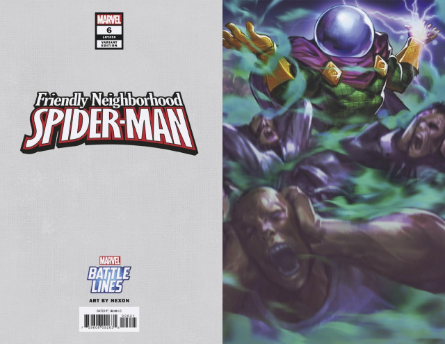 Friendly Neighborhood Spider-Man #6 (Nexon Marvel Battle Line Cover)