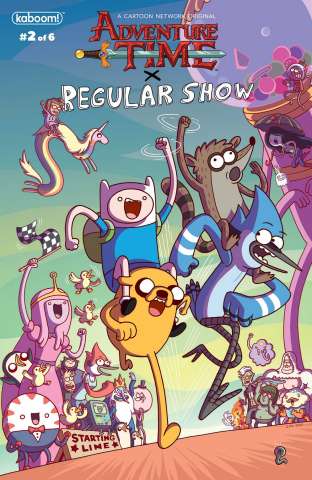 Adventure Time: Regular Show #2 (Subscription Morrison Cover)