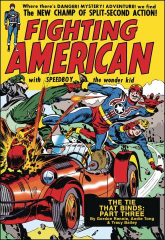 Fighting American: The Ties That Bind #4 (Kirby Cover)