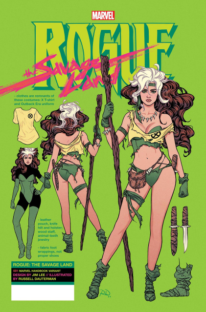 Rogue: The Savage Land #1 (Russell Dauterman Cover)