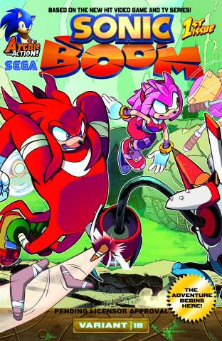 Sonic Boom #1: Here Comes the Boom, Part 2 (Variant Cover)