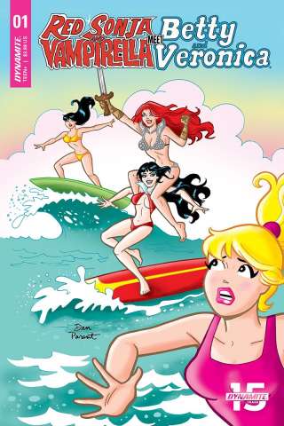 Red Sonja and Vampirella Meet Betty and Veronica #1 (Parent Cover)