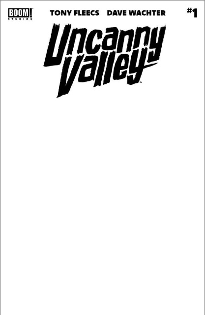 Uncanny Valley #1 (Blank Sketch Cover)