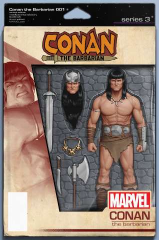 Conan the Barbarian #1 (Christopher Action Figure Cover)