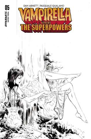 Vampirella vs. The Superpowers #5 (10 Copy Lee Line Art Cover)