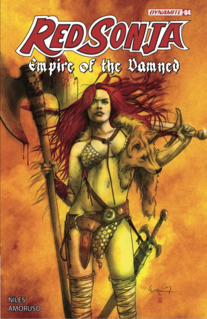 Red Sonja: Empire of the Damned #4 (Celina Cover)