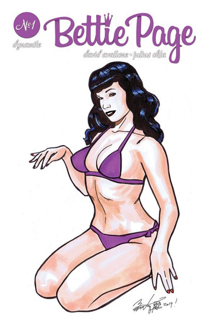 Bettie Page: Unbound #1 (Brian Kong Cover)