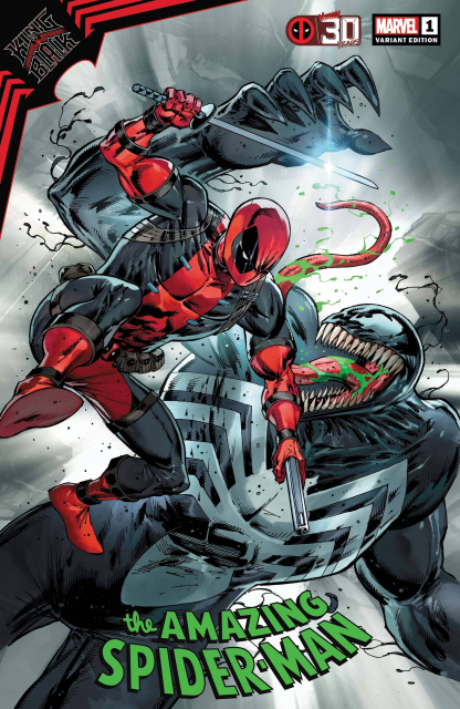 King in Black: Spider-Man #1 (Liefeld Deadpool 30th Anniversary Cover)