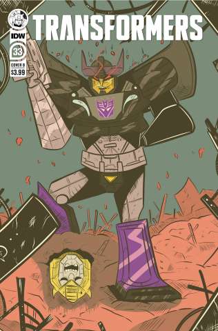 The Transformers #33 (Lane Lloyd Cover)