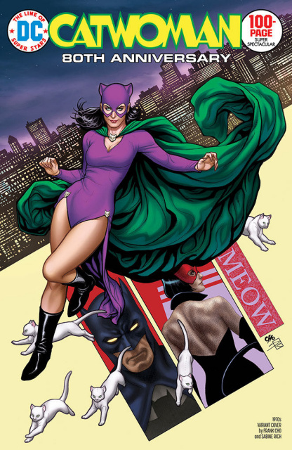 Catwoman 80th Anniversary 100 Page Super Spectacular #1 (1970s Frank Cho Cover)