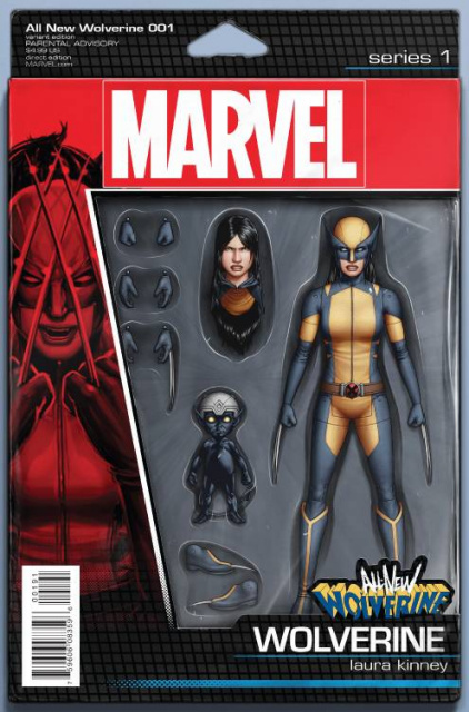All-New Wolverine #1 (Christopher Action Figure Cover)