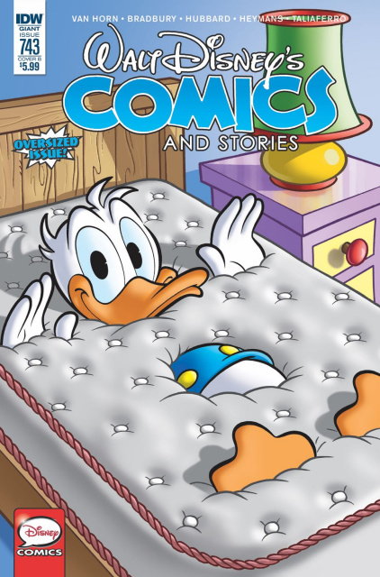 Walt Disney's Comics and Stories #743 (Coppola Cover)