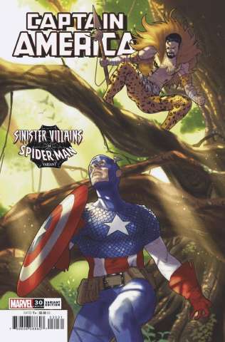 Captain America #30 (Clarke Spider-Man Villains Cover)