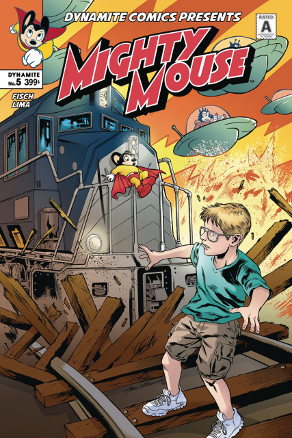 Mighty Mouse #5 (Lima Cover)