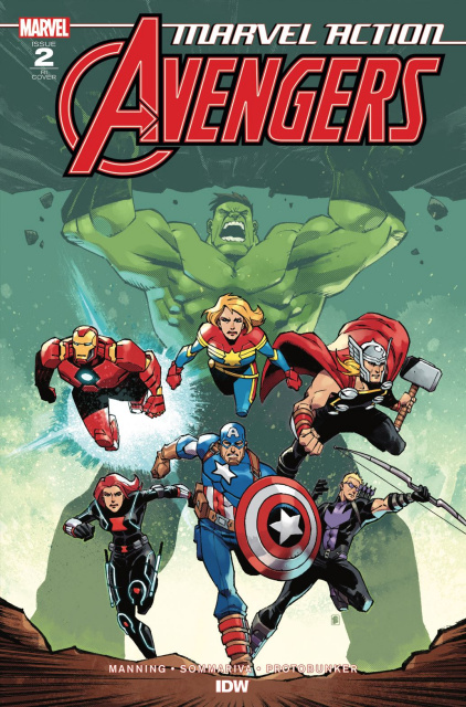 Marvel Action: Avengers #2 (10 Copy Daniel Cover)