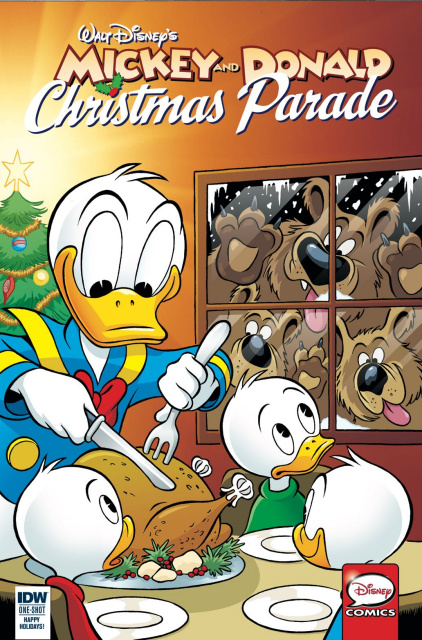 Mickey and Donald: Christmas Parade #3 (Branca Cover)