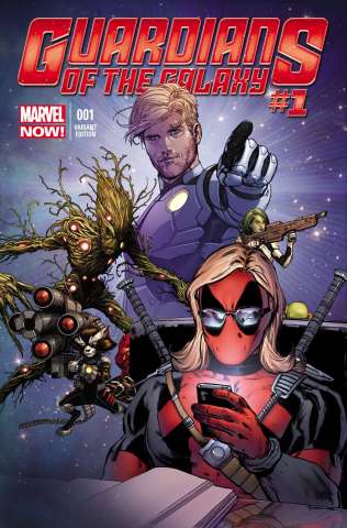 Guardians of the Galaxy #1 (Texts From Deadpool Cover)