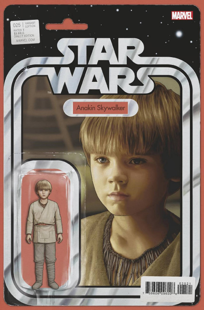 Star Wars #25 (Christopher Action Figure Cover)