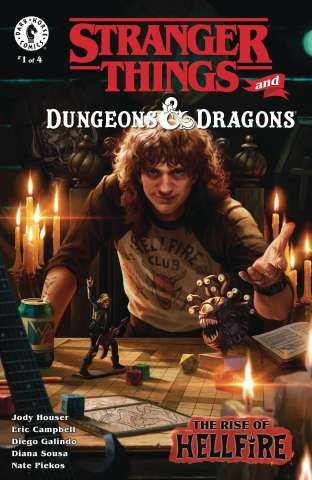 Stranger Things and Dungeons & Dragons: The Rise of Hellfire #1 (Villanueve Cover)