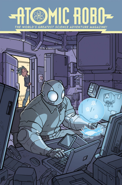 Atomic Robo: The Spectre of Tomorrow #1 (Wegener Cover)