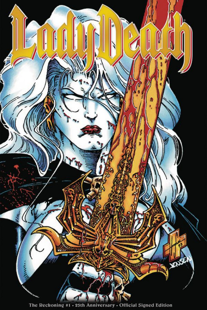 Lady Death: The Reckoning #1 (25th Anniversary Signed Edition)