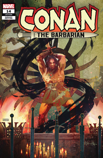 Conan the Barbarian #14 (Edwards Cover)
