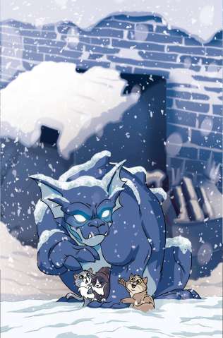 Gargoyles Winter Special #1 (20 Copy Forstner Virgin Cover)