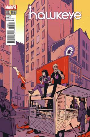 All-New Hawkeye #3 (Ferry NYC Cover)