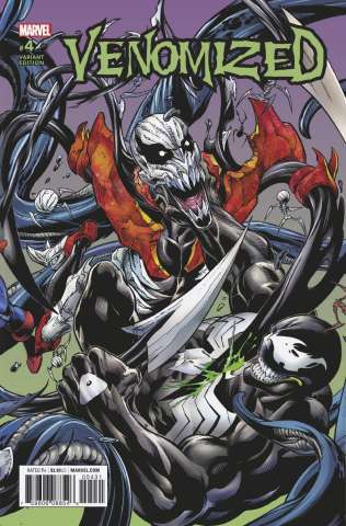 Venomized #4 (Bagley Connecting Cover)
