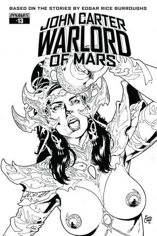 John Carter: Warlord of Mars #13 (10 Copy Casas Cover)