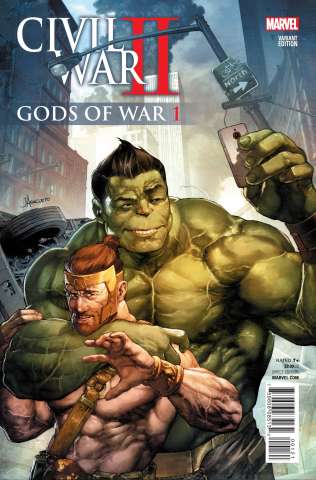 Civil War II: Gods of War #1 (Anacleto Cover)