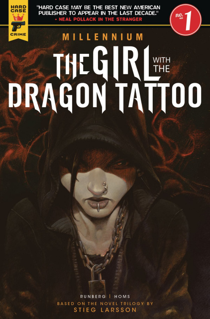 The Girl with the Dragon Tattoo #1 (Book Cover)