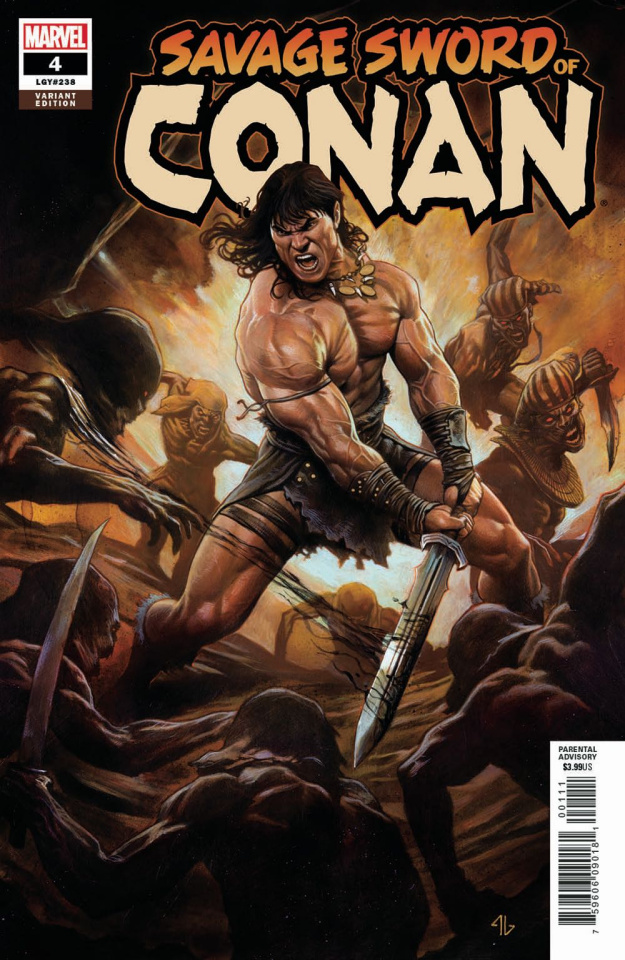 The Savage Sword Of Conan #4 (Granov Cover) | Fresh Comics