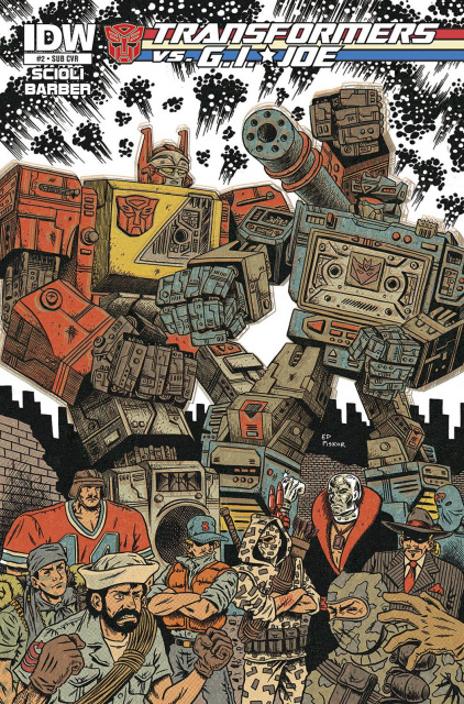 Transformers vs. G.I. Joe #2 (Subscription Cover)