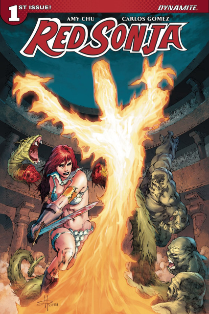 Red Sonja #1 (Rubi Subscription Cover)
