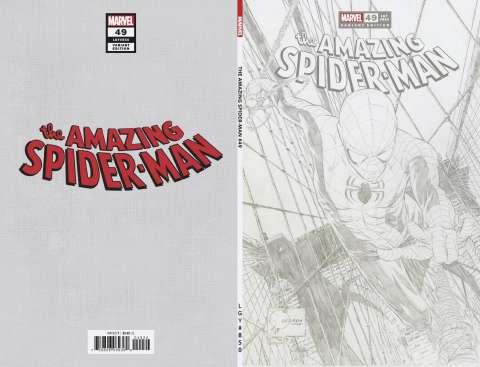The Amazing Spider-Man #49 (Quesada Sketch Cover)