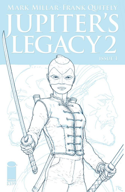 Jupiter's Legacy 2 #1 (Quitely Sketch Cover)