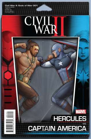 Civil War II: Gods of War #1 (Christopher Action Figure Cover)