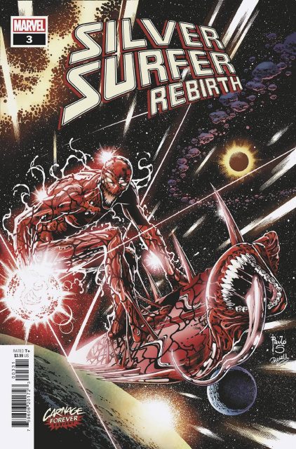 Silver Surfer: Rebirth #3 (Siquera Carnage Forever Cover)