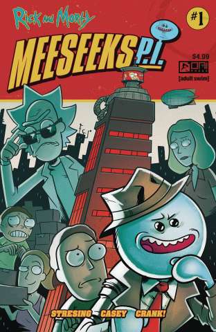 Rick and Morty: Meeseeks, P.I. #1 (Stresing Cover)
