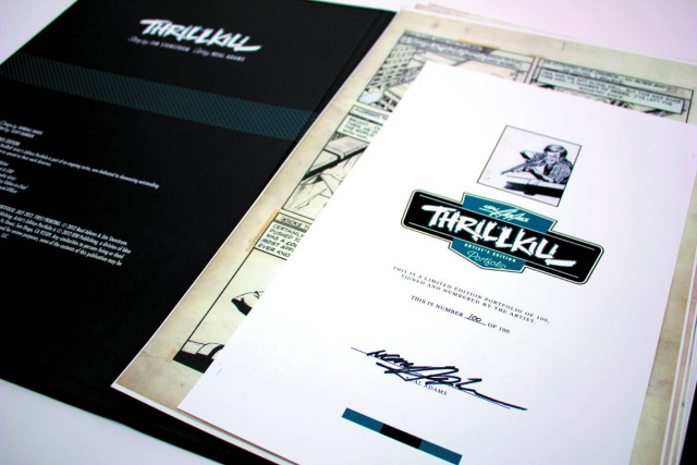 Neal Adams: Thrill Kill - Artist Edition Portfolio
