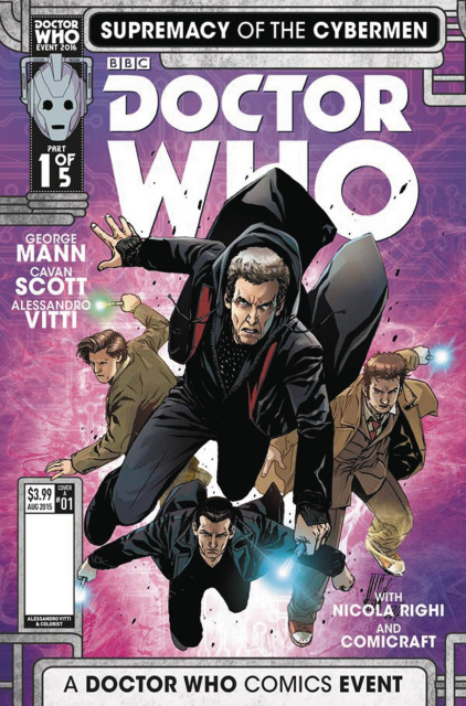 Doctor Who: Supremacy of the Cybermen #1 (Vitti Cover)