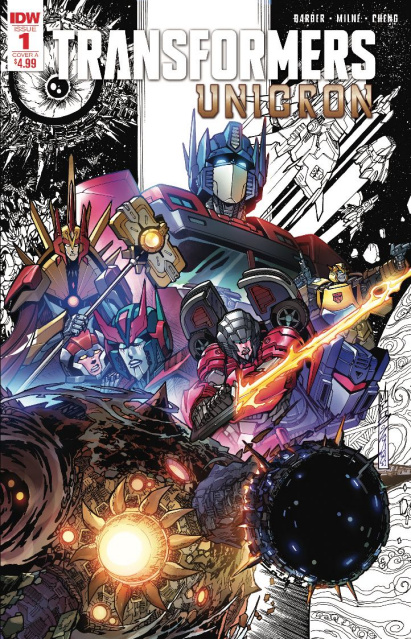 The Transformers: Unicron #1 (2nd Printing)