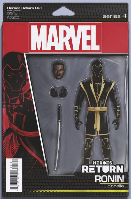Heroes Return #1 (Christopher Action Figure Cover)