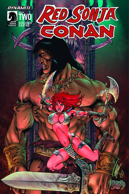 Red Sonja / Conan #2 (Subscription Cover)