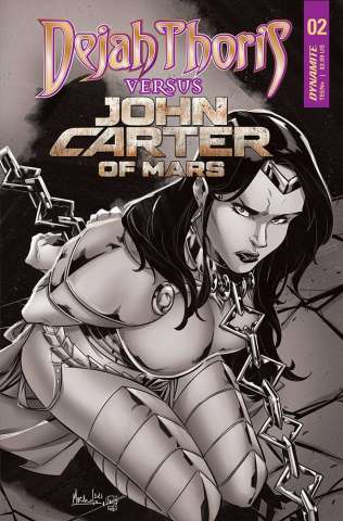 Dejah Thoris vs. John Carter of Mars #2 (25 Copy Miracolo Cover)