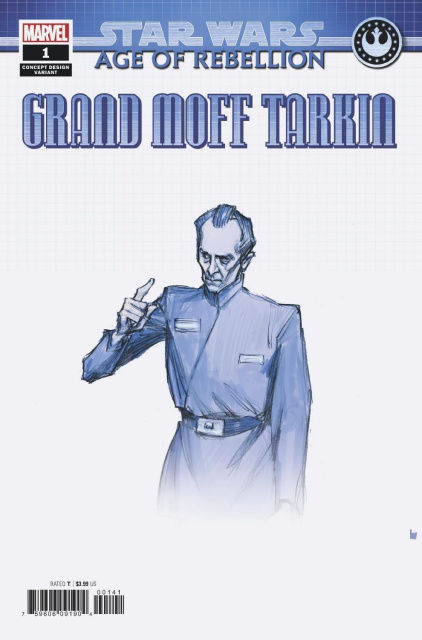 Star Wars: Age of Rebellion - Grand Moff Tarkin #1 (Concept Cover)