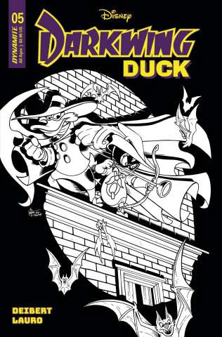 Darkwing Duck #5 (7 Copy Haeser B&W Cover)