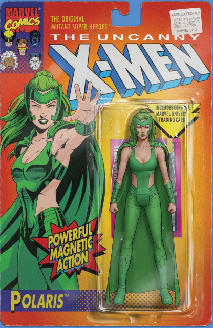X-Men Legends #5 (Christopher Action Figure Cover)